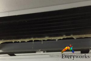 Why Does My Aircon Smell Bad? 5 aircon-dripping-smelly-aircon-everyworks-aircon-servicing-singapore
