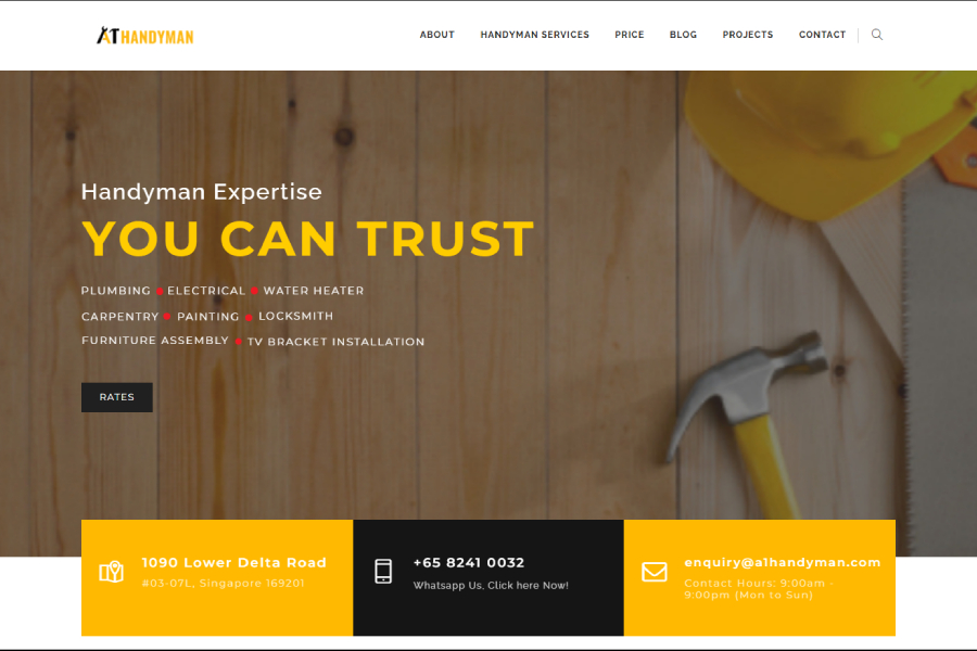 10 Best 24/7 Emergency Plumber Services in Singapore for Urgent Home Plumbing Issues (2026) 3 a1-handyman-10-best-handyman-in-singapore-everyworks-singapore